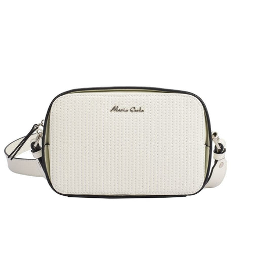 Maria Carla Women’s Fashion Luxury Leather Handbag – Small Crossbody Purse, Smooth Soft Grain Leather