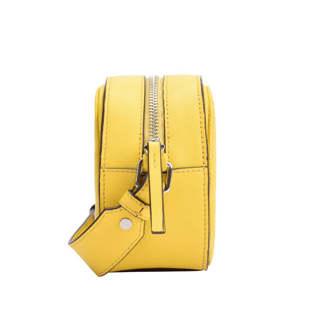 Maria Carla Women’s Fashion Luxury Leather Handbag – Small Crossbody Purse, Smooth Soft Grain Leather