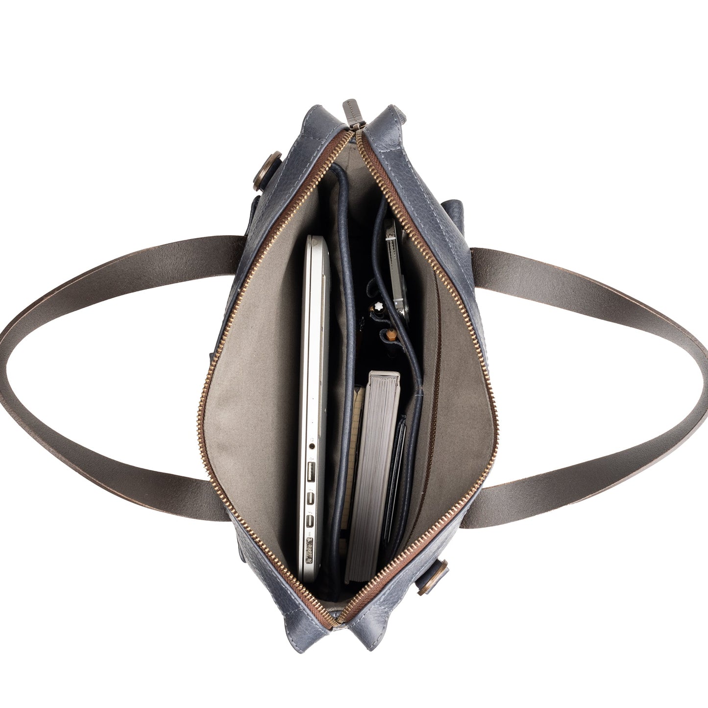 Austin Convertible Leather Bag – Premium Full-Grain Leather Backpack, Tote & Shoulder Bag
