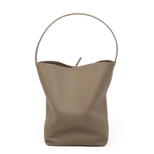Ideluxe™ – Minimalist Large Capacity Leather Bucket Bag