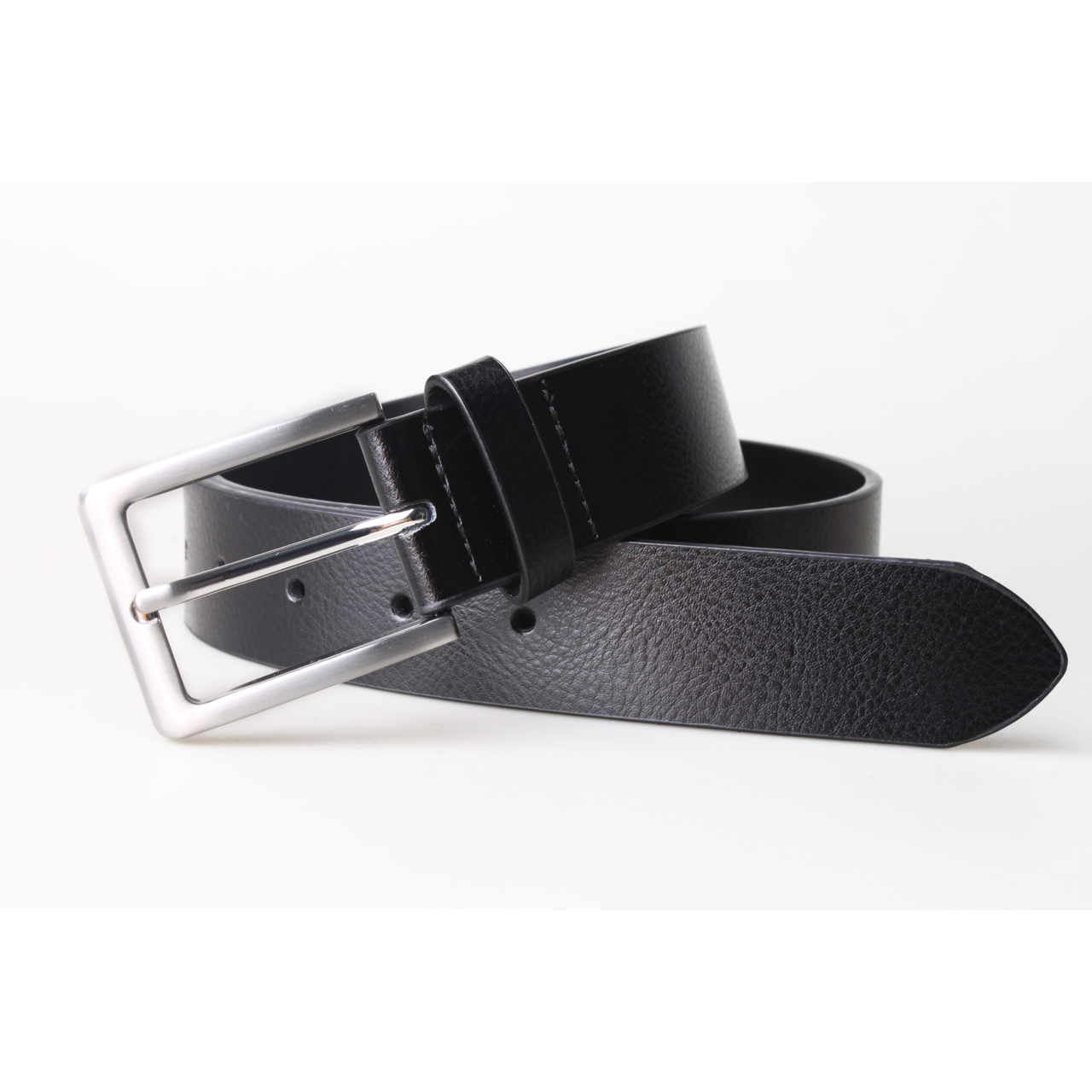 Grant Textured Leather 3.5 CM Belt