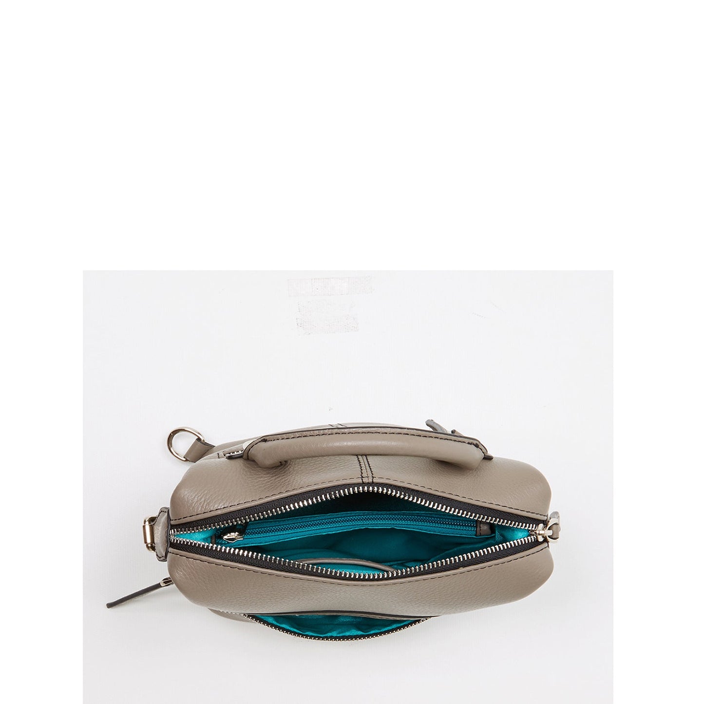 SUSU Gray Leather Backpack Purse for Women Convertible Crossbody Bag