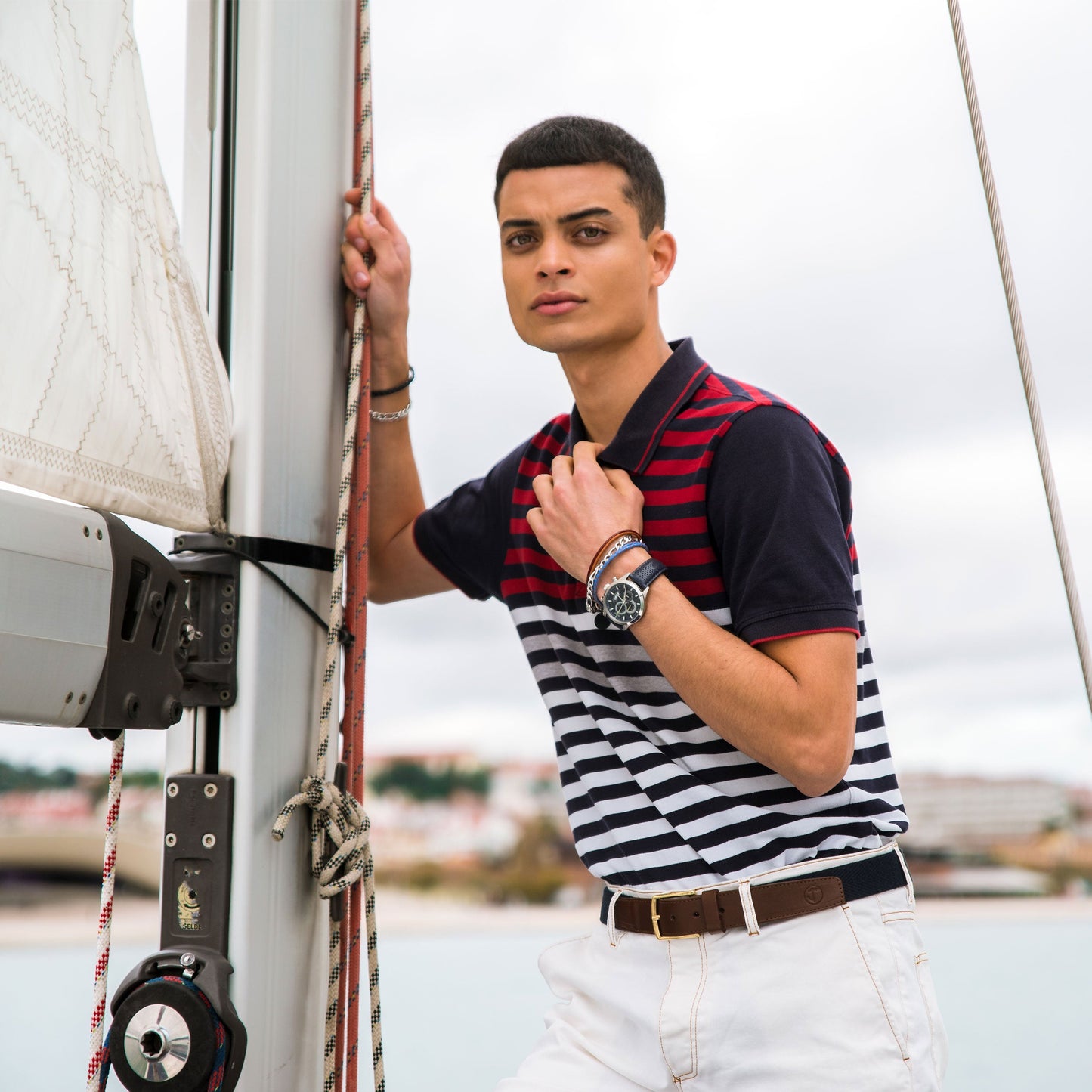 Braided Leather Socotra Bracelet
