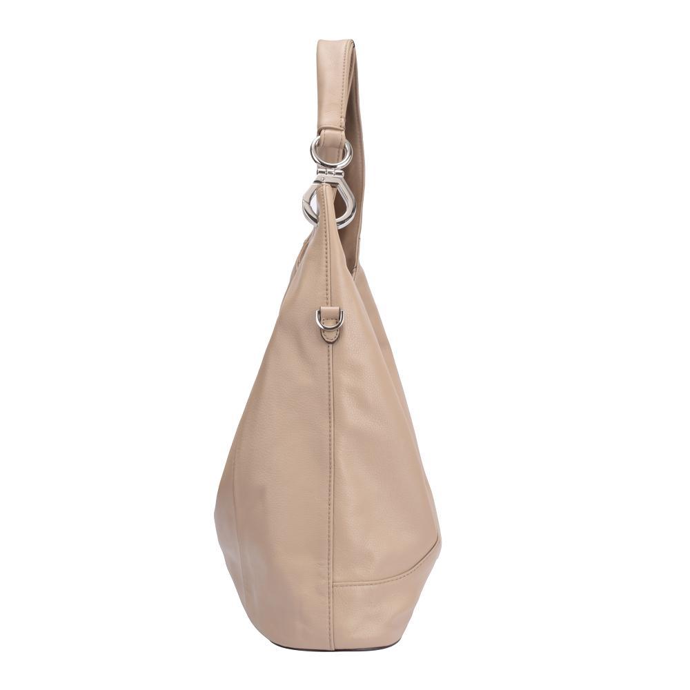 Maria Carla Women’s Fashion Luxury Handbag – MARTINA Large Smooth Cow Leather Bag with Chain Handle