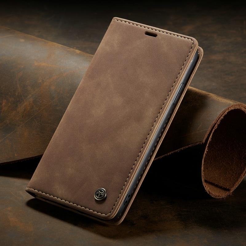 Luxury Magnetic Flip Wallet Case for iPhone 7, 8, X, 11, 12, 13, 14, 15
