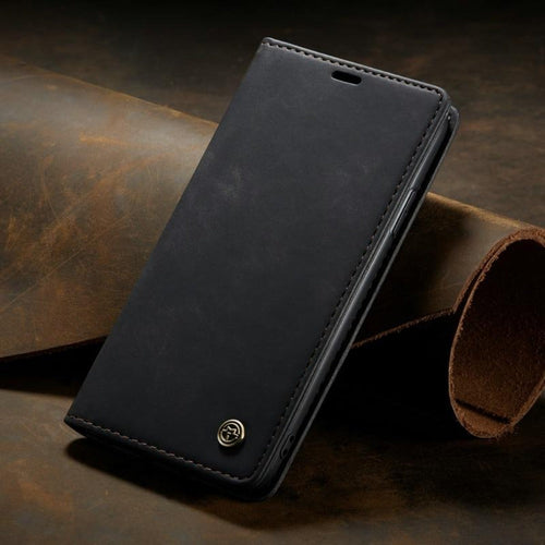 Luxury Magnetic Flip Wallet Case for iPhone 7, 8, X, 11, 12, 13, 14, 15