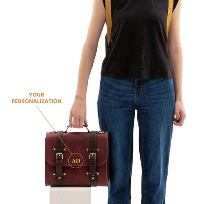 Genuine Leather Briefcase Bag Lora | Women's Work Bag