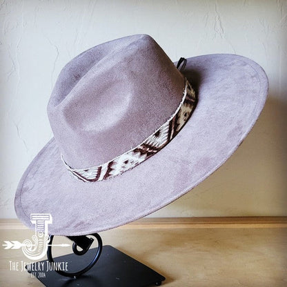 Gold Aztec Western Leather Band Choice Hat