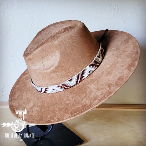 Gold Aztec Western Leather Band Choice Hat