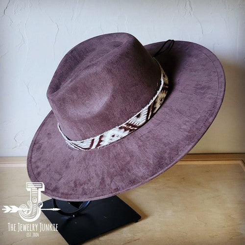 Gold Aztec Western Leather Band Choice Hat