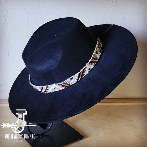 Gold Aztec Western Leather Band Choice Hat