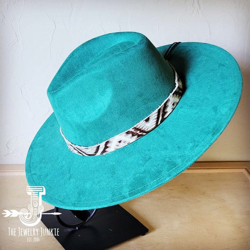 Gold Aztec Western Leather Band Choice Hat