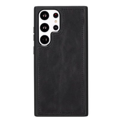 Buffalo Leather Samsung Galaxy S24 Ultra Wallet with Detachable Case