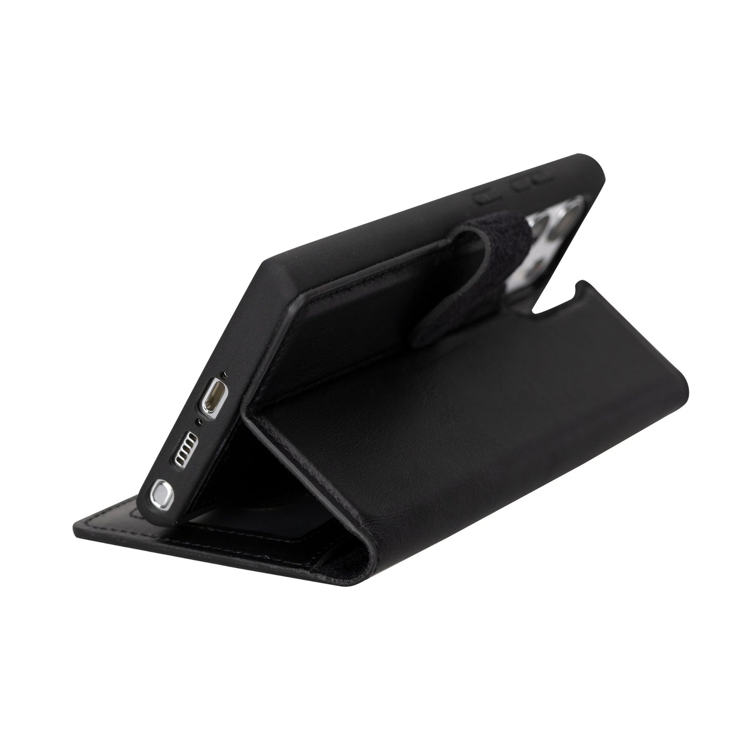 Buffalo Leather Samsung Galaxy S24 Ultra Wallet with Detachable Case