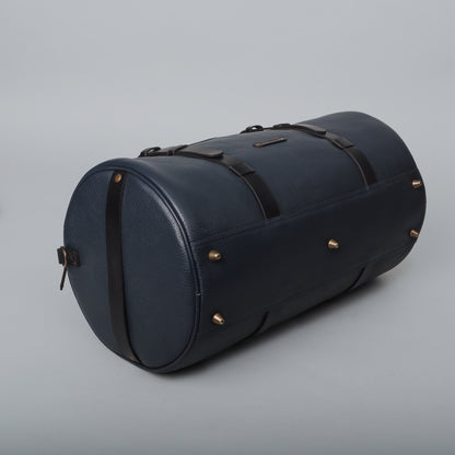 Miami Leather Gym Bag – Premium Full-Grain Leather Duffel for Travel & Fitness