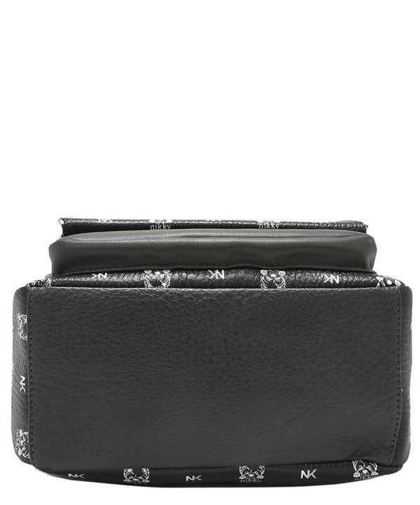 Nicole Lee USA Cat Eco-Leather Convertible Backpack Bag – Sustainable Women’s Shoulder & Backpack Purse