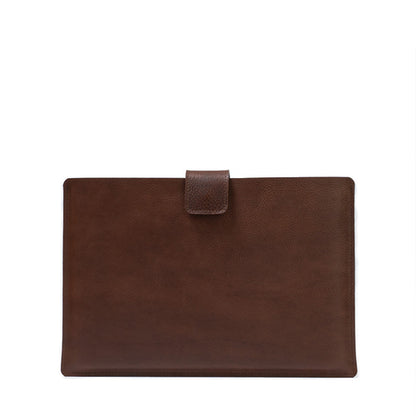 Leather Sleeve for iPad with Magnetic Strap