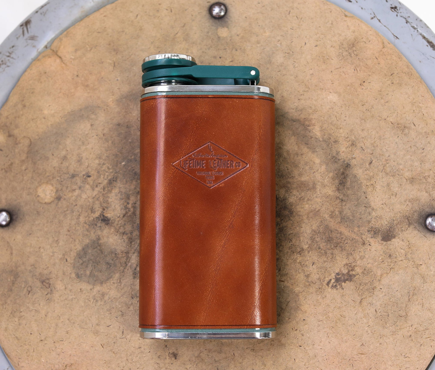 Leather Flask