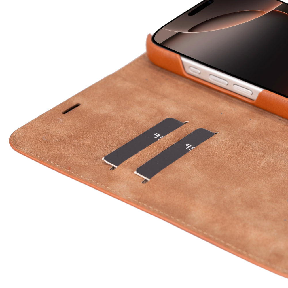 Decatur Leather iPhone 16 Pro Max Folio Case
