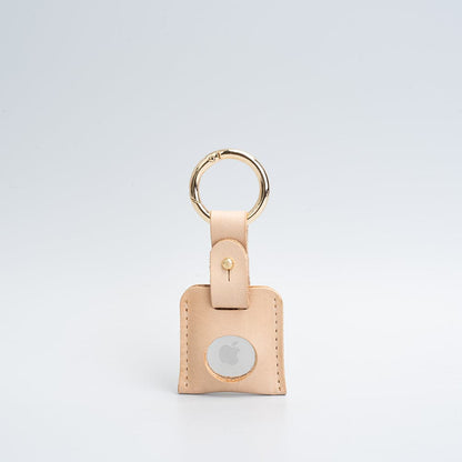 Leather AirTag Keychain