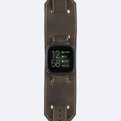 Swansea Cuff FitBit Leather Watch Straps