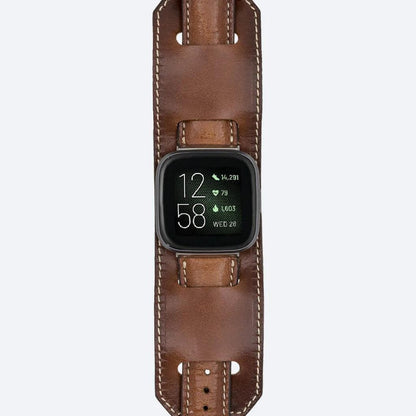 Swansea Cuff FitBit Leather Watch Straps