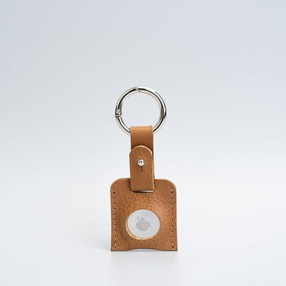 Leather AirTag Keychain